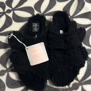 Papillon Fur Sandals - Size 8.5